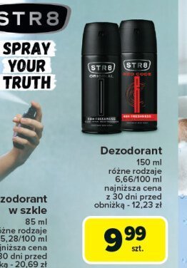 Dezodorant Str8 original promocja w Carrefour