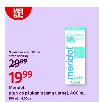 P艂yny do p艂ukania jamy ustnej Meridol promocja
