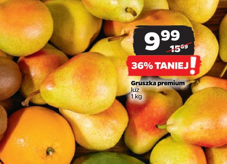 Gruszki premium promocja