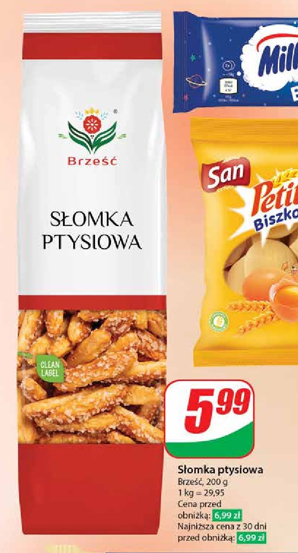 Słomka ptysiowa Brześć promocja