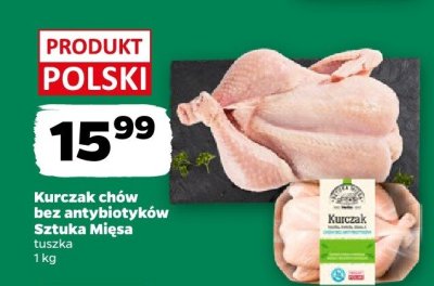 Kurczak chów bez antybiotyków tuszka promocja w Netto