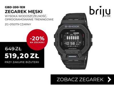Zegarek męski GBD-200-1ER G-SHOCK promocja w Briju