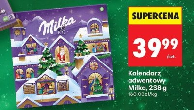 Kalendarz adwentowy  promocja w Biedronka