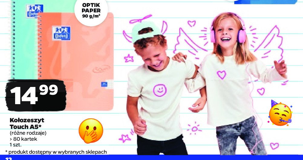 Kołozeszyt touch a5 80 k Oxford promocja w Makro