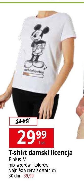 T-shirt damski myszka miki E plus m promocja