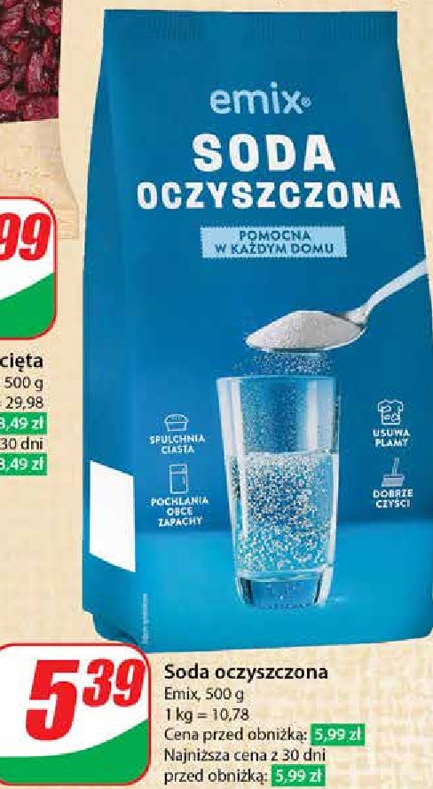 Soda oczyszczona Emix promocja