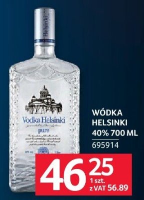 Wódka Helsinki 40% 700 ML promocja w Selgros