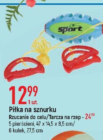 Pi艂ka na sznurku promocja