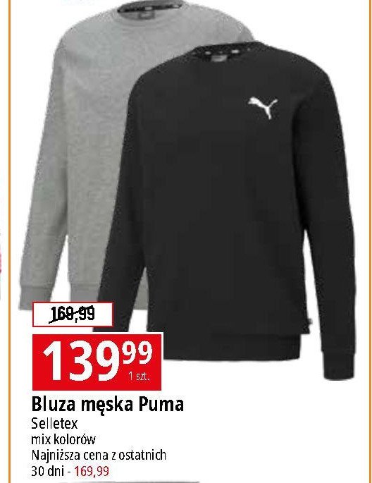 Bluza męska Puma promocja w Selgros