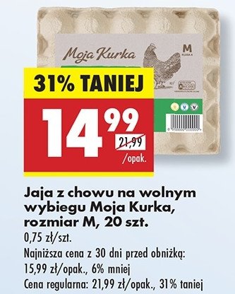 Jaja kl .m Moja kurka promocja
