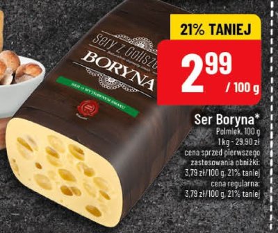 Ser Boryna promocja w POLOmarket