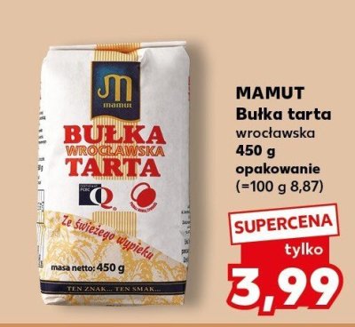 Bułka tarta wrocławska promocja w Kaufland