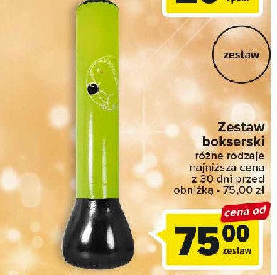Zestaw bokserski promocja