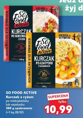 Kurczak z ryżem po meksykańsku lub gajówką promocja w Kaufland