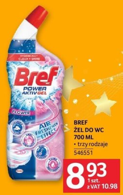 BREF ŻEL DO WC 700 ML trzy rodzaje promocja w Selgros