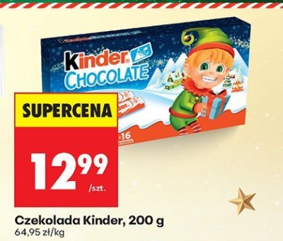 Czekolada 200 g promocja w Biedronka