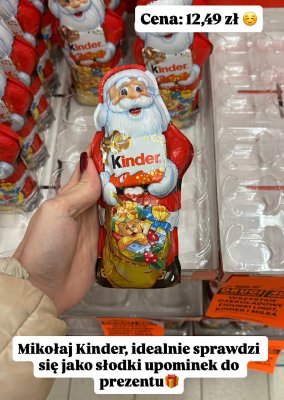 Mikołaj czekoladowy promocja w Biedronka
