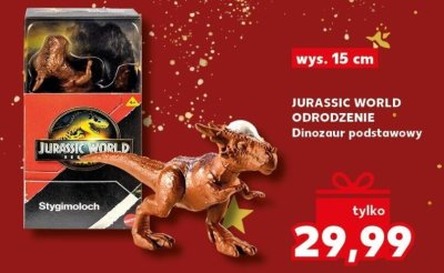 Dinozaur podstawowy JURASSIC WORLD ODRODZENIE promocja w Kaufland