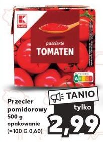 Przecier pomidorowy K-classic promocja