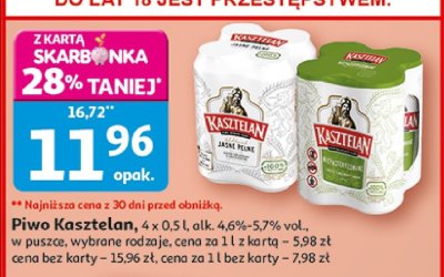 Piwo promocja w Auchan