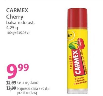 Balsam do ust Cherry promocja w Hebe