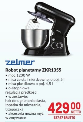 Robot planetarny Zelmer ZKR1355 promocja w Makro