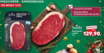 Rostbef argentyński Taurantes promocja w Kaufland