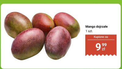 Mango dojrzałe 1 szt. promocja w Biedronka