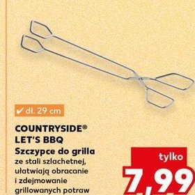 Szczypce do grilla ze stali nierdzewnej K-classic countryside promocja