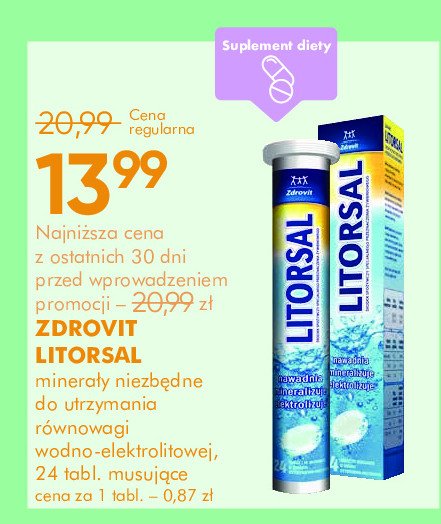 Tabletki musujące cytrynowo-miętowe promocja