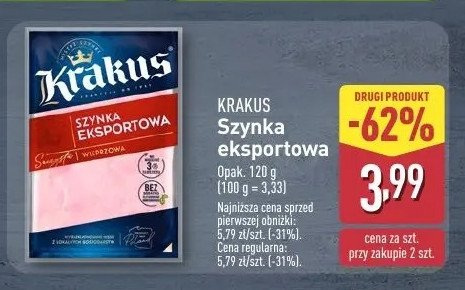 Szynka eksportowa Krakus animex promocja