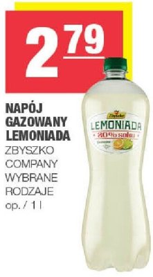 Napój gazowany lemoniada zbyszko company wybrane rodzaje promocja w SPAR
