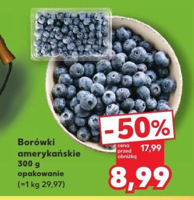 Borówki amerykańskie 300 g promocja w Kaufland