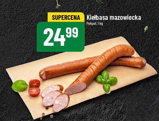 Kiełbasa mazowiecka Pekpol promocja w POLOmarket