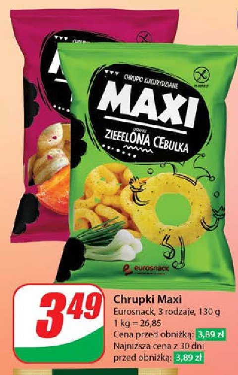 Chrupki bekonowe MAXI promocja