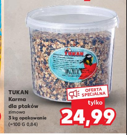 Karma dla ptak贸w Tukan promocja