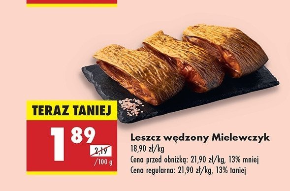 Leszcz wędzony kawałki Mielewczyk promocja