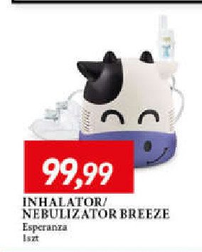 Inhalator breeze Esperanza promocja