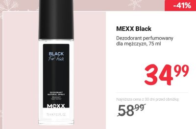 Dezodorant perfumowany dla mężczyzn promocja w Rossmann