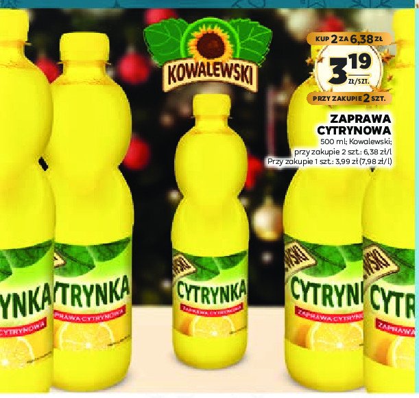 Zaprawa cytrynowa Kowalewski promocja w Stokrotka