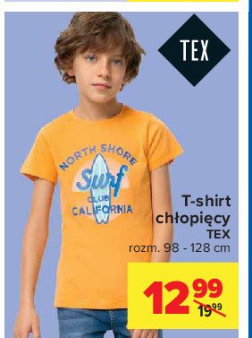 T-shirt chłopięcy 98-128 cm Tex promocja