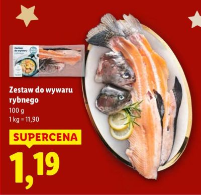 Zestaw do wywaru rybnego 100 g promocja w Lidl
