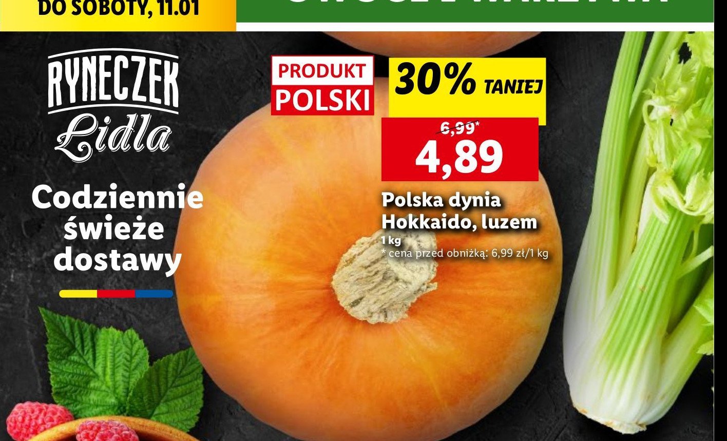 Dynia hokkaido polska Ryneczek lidla promocja