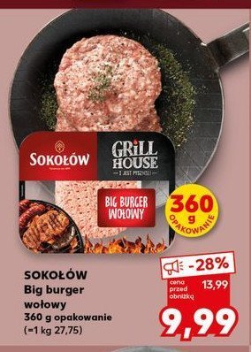 Big burger wo艂owy Soko艂贸w grill house promocja