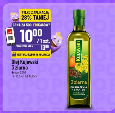 Olej 3 ziarna promocja w POLOmarket