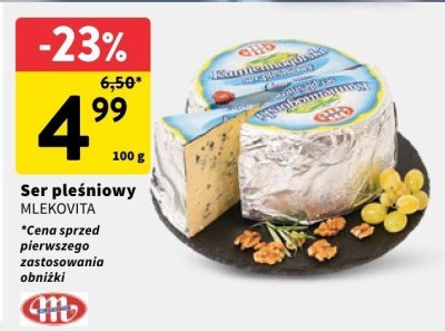 Ser pleśniowy olmin Olma promocja w Intermarche