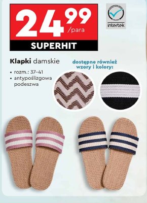 Klapki damskie 37-41 Cleve promocja