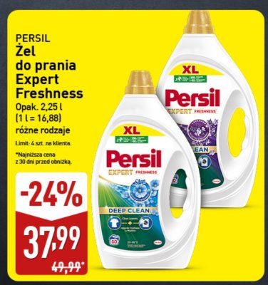 Żel do prania Persil Expert Freshness promocja w Aldi