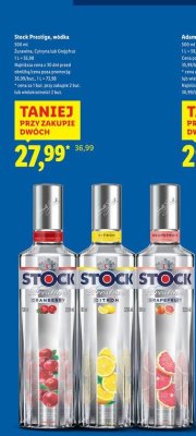 Wódka Stock Prestige Żurawina 500ml promocja w Lidl