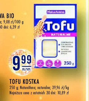 Tofu naturalne Naturavena promocja